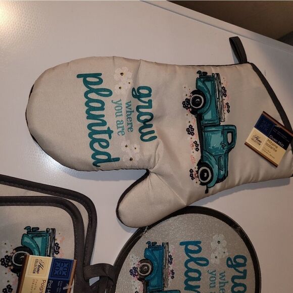 NWT Truck country farm 5 piece kitchen set - Picture 2 of 4